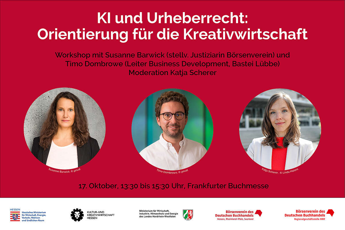 KI Workshop und Impuls Frankfurter Buchmesse